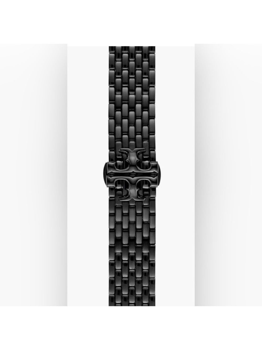 Tory Burch The Eleanor Black 18mm Apple Watch Bracelet Band - NIB - Picture 5 of 7